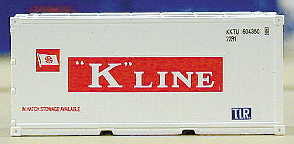 20' Reefer Container 2-Pack -- K-Line