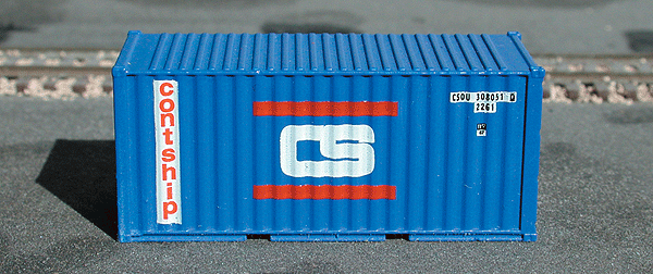 20' Corrugated Container -- Contship pkg(2)