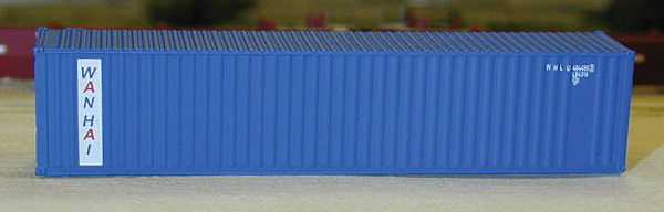 40' Wrinkeside Container - 2 Pack -- Wan Hai