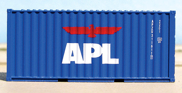 20' Corrugated Container, 4 Pack -- APL
