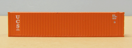 40' Dual Logo Panel Corrugated Container 2-Pack -- UCS United Container Systems AB