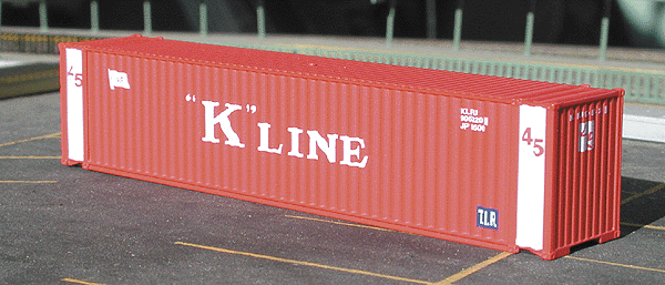 45' Wrinkle-Side Container 2-Pack -- "K" Line