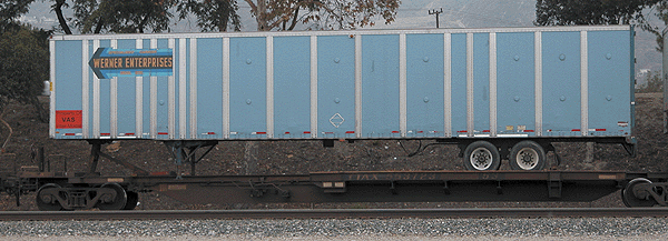American Highways Series - 53' Trailer -- VAS Intermodal ex-Werner #1