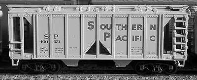 2-Bay Covered Hopper -- Southern Pacific - 3 pack