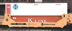 48' Smooth Side Containers -- SF With red