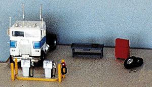 Tractor Trailer Warehouse Detail Set