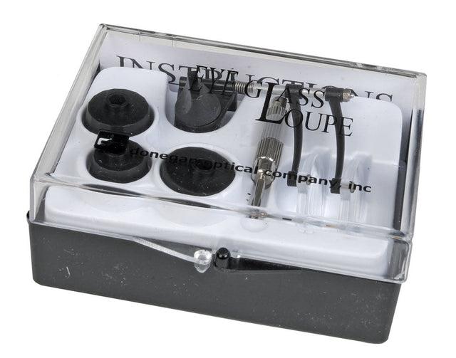 Ultra-Light Eyeglass Loupe - Double -- 4 Power & 7 Power - 11 Power Combined