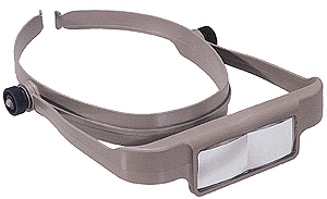 OptiSIGHT Magnifying Visor -- With #3, #4 and #5 Lens Plates-1