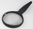 Classic Series Magnifiers w/Acrylic Lens & ABS handle -- 3-1/4" 8.1cm Round