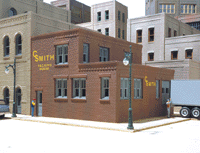 200 Series Building Kits -- C. Smith Packing House - 4-3/4 x 5-3/8"  12.2 x 14.8cm