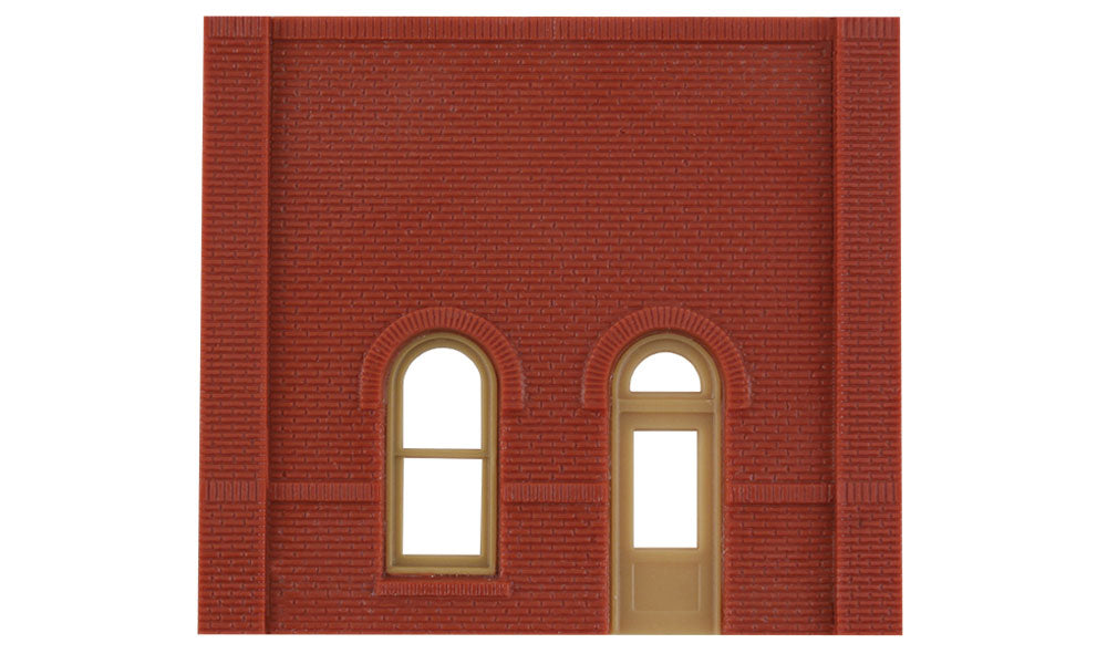 Modular Building System(TM) -- Street-Level Wall Sections with Arched Entry - Kit pkg(4)-2