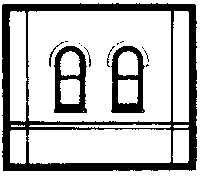 Modular Building System(TM) -- Dock Level Wall Sections w/Arched Windows - Kit-1