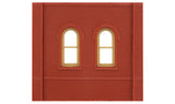 Modular Building System(TM) -- Dock Level Wall Sections w/Arched Windows - Kit-2