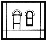 Modular Building System(TM) -- Dock Level Wall Sections w/Arched Entry - Kit-1