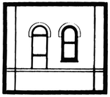 Modular Building System(TM) -- Dock Level Wall Sections w/Arched Entry - Kit-1
