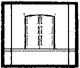 Modular Building System(TM) -- Dock Level Wall Sections w/Freight Door - Kit-1