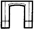 Modular Building System(TM) -- Street Level Wall Sections w/Open Arch - Kit-1