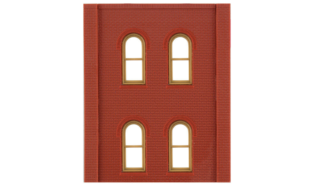 Modular Building System(TM) -- Two-Story Wall Sections w/4 Arched Windows - Kit-2