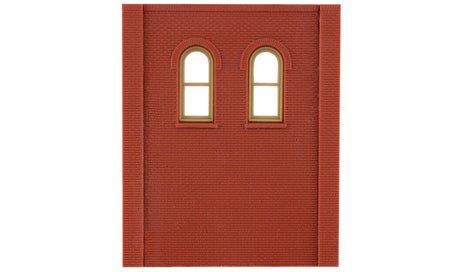 Modular Building System(TM) -- Two-Story Wall Sections w/2 2nd Story Arched Windows - Kit-2