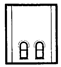 Modular Building System(TM) -- Two-Story Wall Sections w/2 Lower Story Arched Windows - Kit-1
