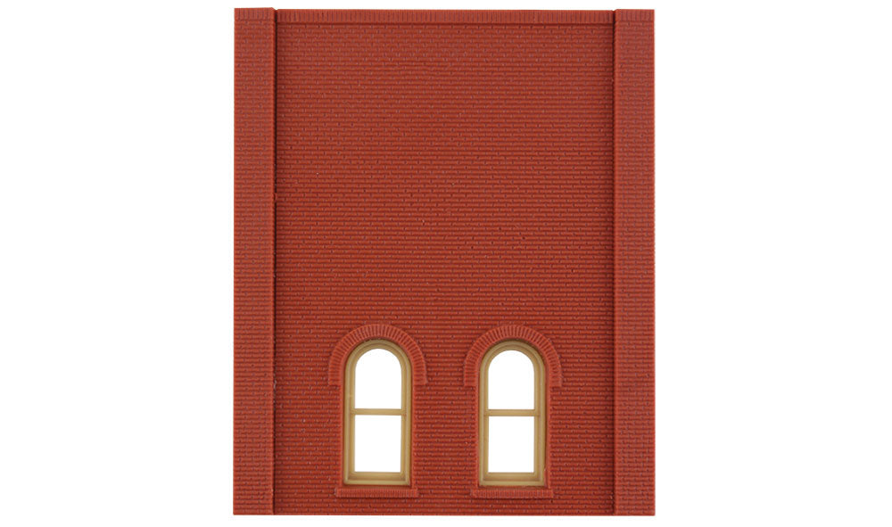Modular Building System(TM) -- Two-Story Wall Sections w/2 Lower Story Arched Windows - Kit-2