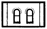Modular Building System(TM) -- One-Story Wall Sections w/Arched Windows - Kit-1