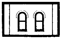 Modular Building System(TM) -- One-Story Wall Sections w/Arched Windows - Kit-1