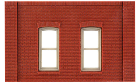 Modular Building System(TM) -- One-Story Wall Sections w/Rectangular Windows - Kit-2
