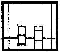 Modular Building System(TM) -- Street Level Wall Sections w/Rectangular Entry - Kit-1