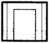 Modular Building System(TM) -- Street Level Wall Sections w/Overhead Door - Kit-1
