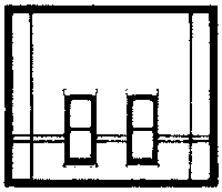 Modular Building System(TM) -- Street Level Wall Sections w/Rectangular Windows - Kit-1