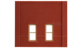 Modular Building System(TM) -- Street Level Wall Sections w/Rectangular Windows - Kit-2