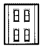 Modular Building System(TM) -- Two-Story Wall Sections w/4 Rectangular Windows - Kit-1