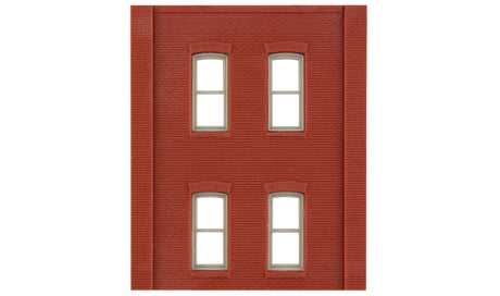 Modular Building System(TM) -- Two-Story Wall Sections w/4 Rectangular Windows - Kit-2
