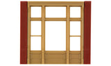 Modular Building System(TM) -- Street Level Wall Sections w/Victorian Window - Kit-2