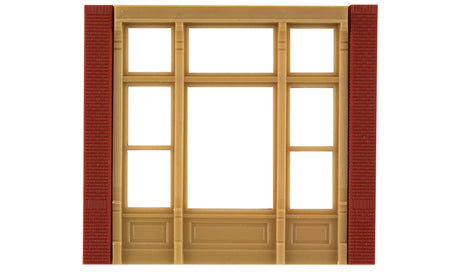Modular Building System(TM) -- Street Level Wall Sections w/Victorian Window - Kit-2