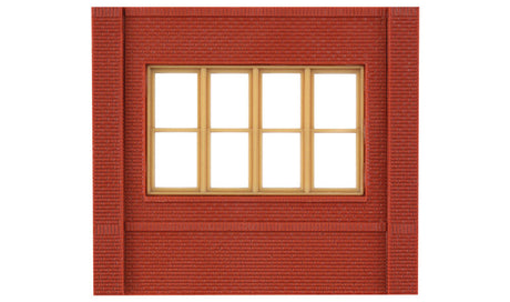 Modular Building System(TM) -- Dock Level Wall Sections w/Victorian Window - Kit-2