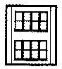 Modular Building System(TM) -- Two-Story Wall Sections w/Victorian Windows - Kit pkg(4)-1