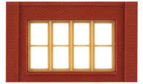 Modular Building System(TM) -- One-Story Wall Sections w/Victorian Window - Kit-2