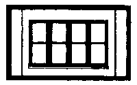 Modular Building System(TM) -- One-Story Wall Sections w/Victorian Window - Kit-1