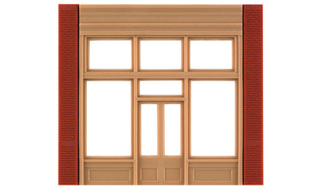 Modular Building System(TM) -- Street Level Wall Sections w/20th Century Entry - Kit-2