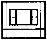 Modular Building System(TM) -- Dock Level Wall Sections w/20th Century Window - Kit-1