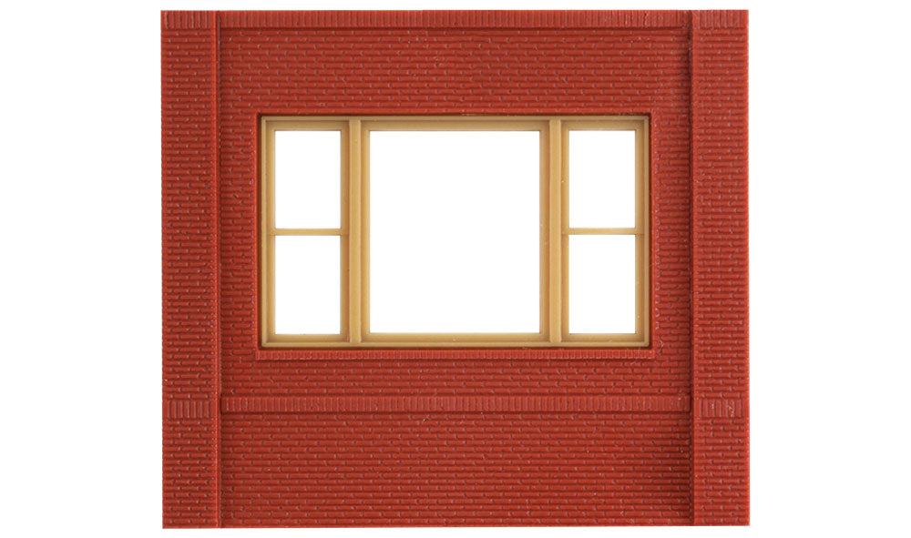 Modular Building System(TM) -- Dock Level Wall Sections w/20th Century Window - Kit-2