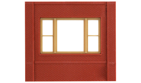 Modular Building System(TM) -- Dock Level Wall Sections w/20th Century Window - Kit-2