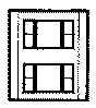 Modular Building System(TM) -- Two-Story Wall Sections w/2 20th Century Windows - Kit-1