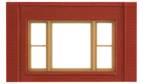 Modular Building System(TM) -- One-Story Wall Sections w/20th Century Window - Kit-2