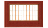 Modular Building System(TM) -- One-Story Wall Sections w/Steel Sash Window - Kit-2