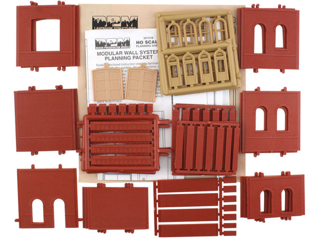 Modular Building System(TM) -- 3-in-1 Industrial Building Kit - 8-1/2 x 6"  21.5 x 15.2cm; 113 Pieces