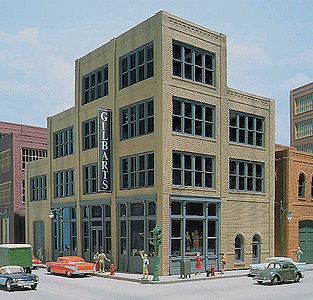 Modular Building System(TM) Designer Bulk Pack -- Victorian Style Storefront Building - Kit