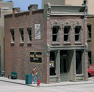 Cricket's Saloon - Woodland Scenics DPM Landmark Structures(R) -- Kit - 1-3/8 x 2-3/4"  3.4 x 6.8cm